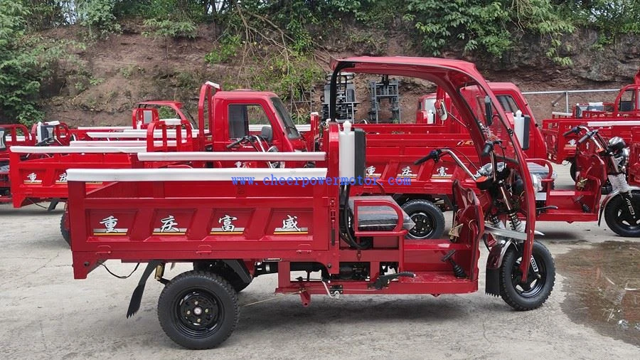 Hybrid cargo tricycle (2)